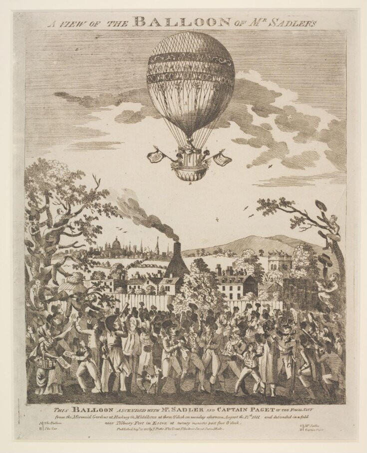 A view of the Balloon of Mr Sadler's top image