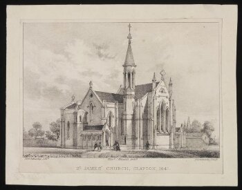 St James' Church, Clapton, 1841