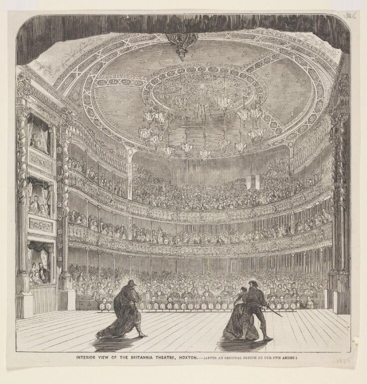 Interior View of the Britannia Theatre, Hoxton top image