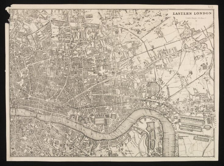 Map of Eastern London top image