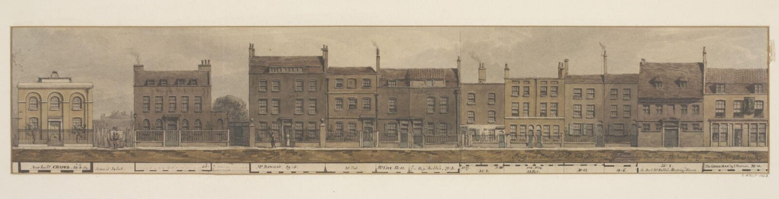Drawing, Robert Blemmell Schnebbelie, 23 March 1819