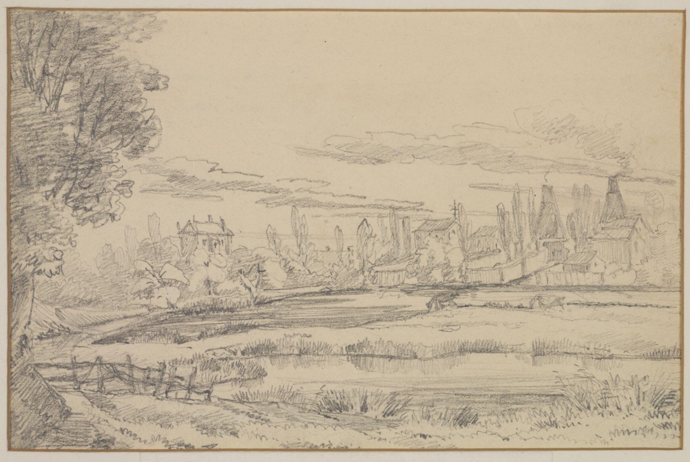 View of Bethnal Green, George Sidney Shepherd, ca. 1830