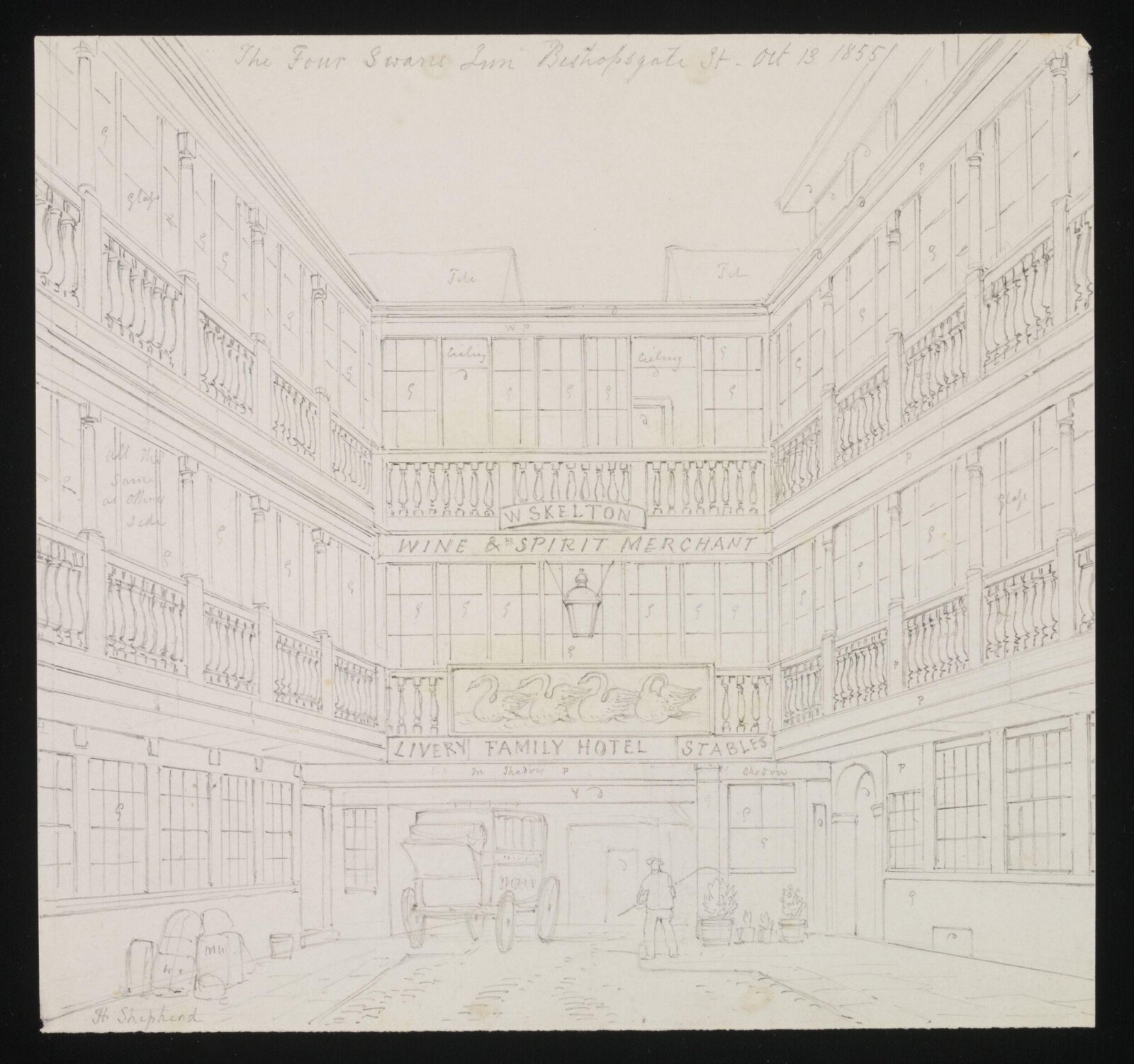 Drawing, 1855