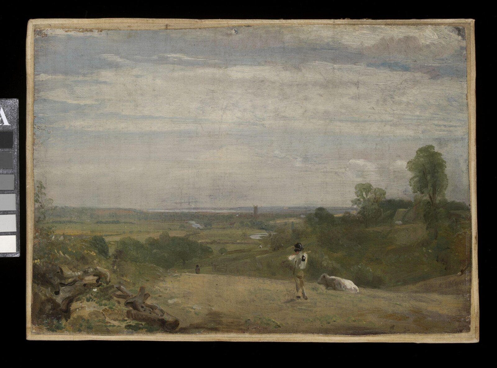 Dedham from Langham, John Constable, ca. 1830