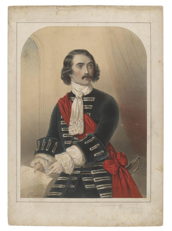 John Sims Reeves (1821-1900) as Edgardo in Gaetano Donizetti's Lucia di Lammermoor top image