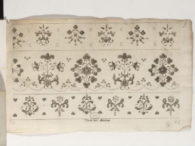 'Continuation of Delights of the Art and Industry of the practising Needle or the newly invented Special Sewing Book'
