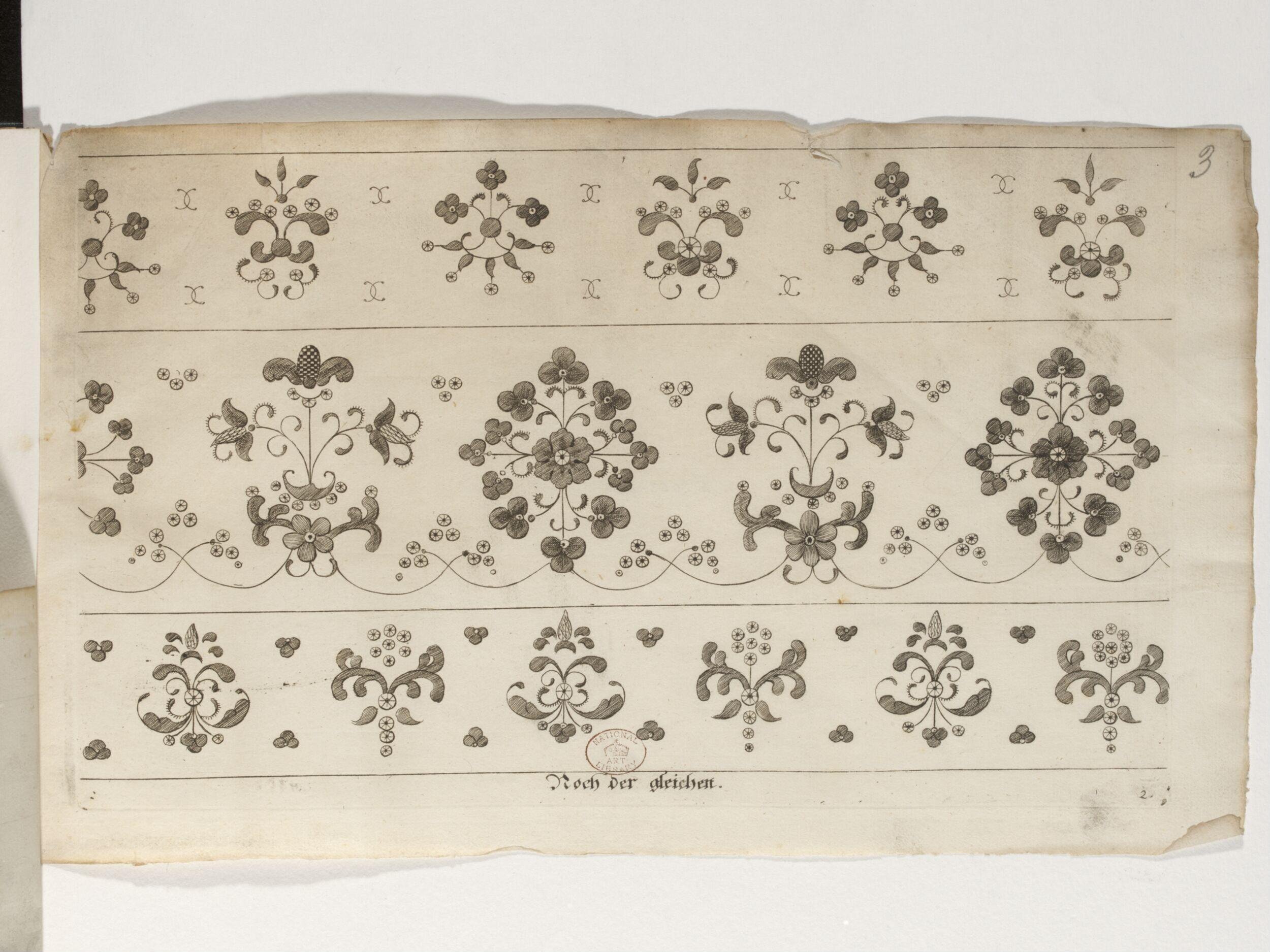 'Continuation of Delights of the Art and Industry of the practising Needle or the newly invented Special Sewing Book'