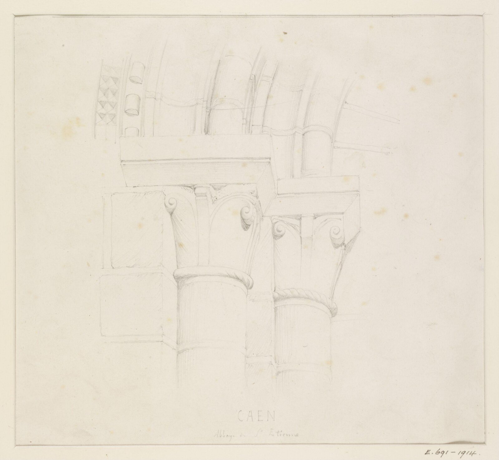 Drawing, Georges Adelmard Bouet, 19th Century