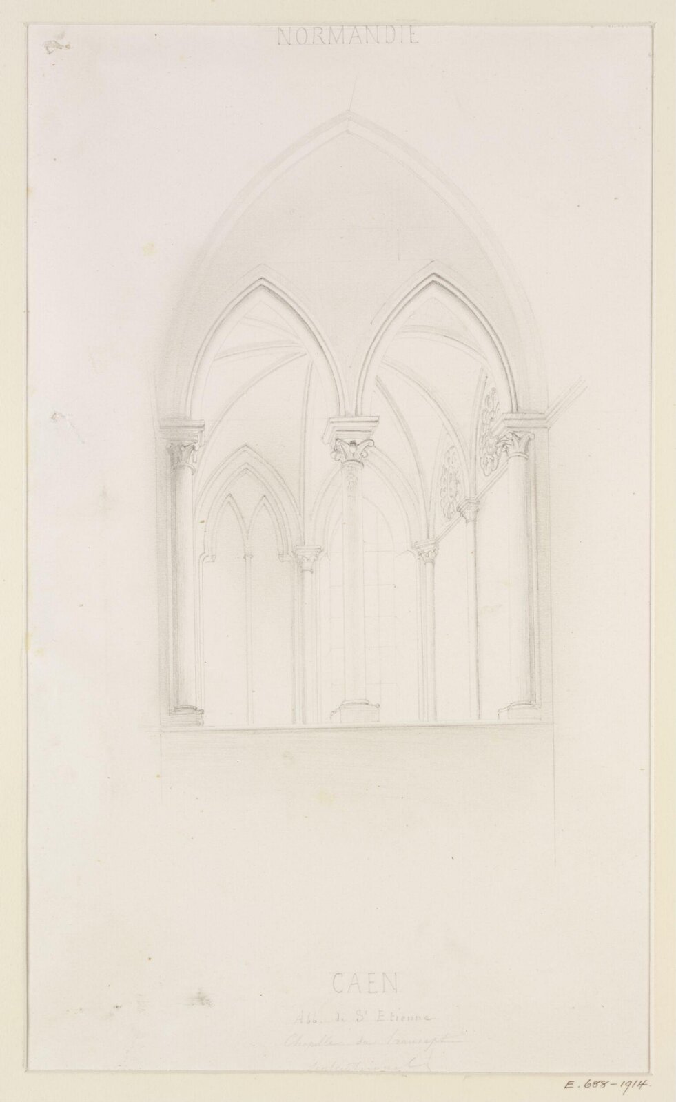 Drawing, Georges Adelmard Bouet, 19th Century