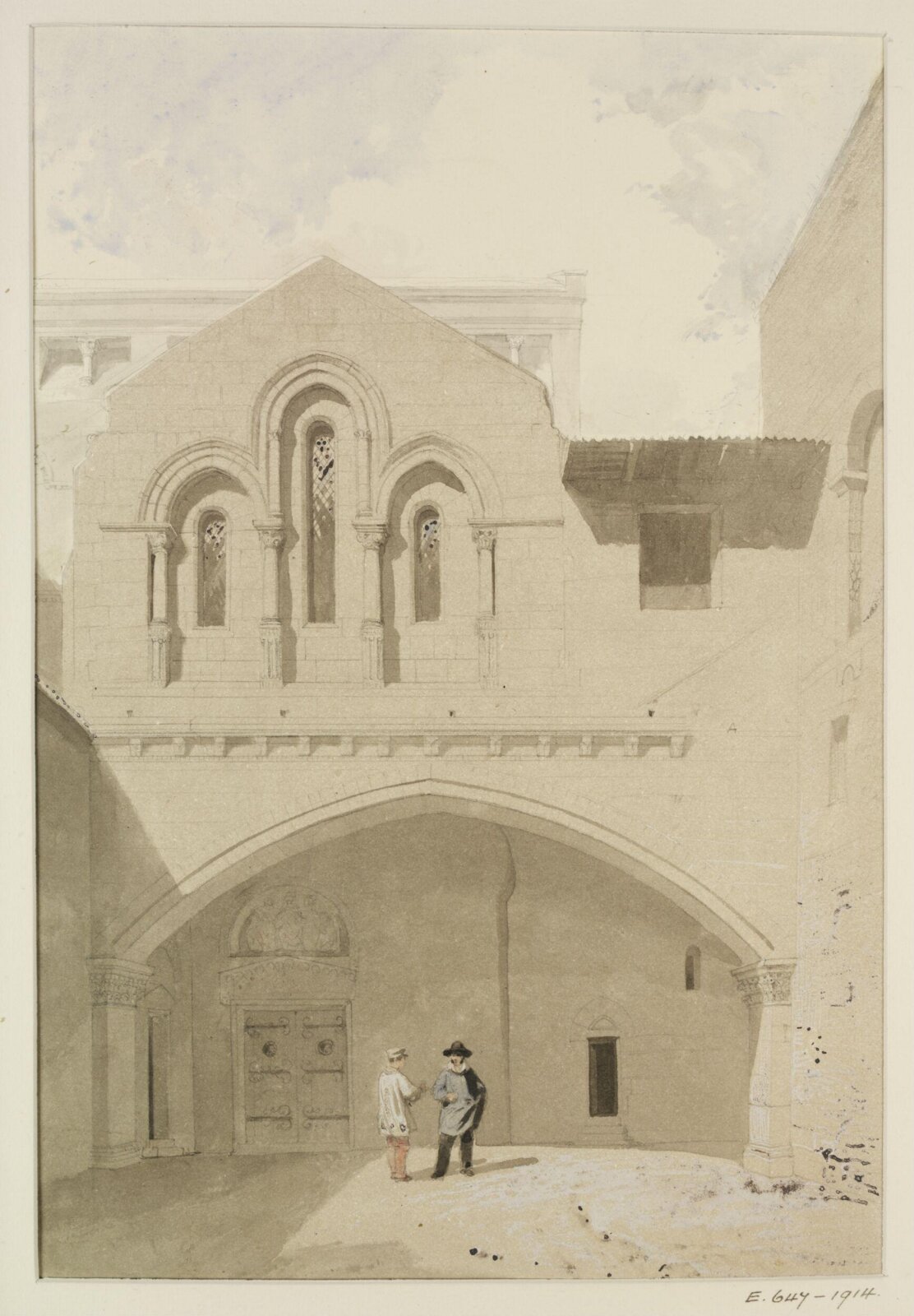Drawing, Georges Adelmard Bouet, 19th Century