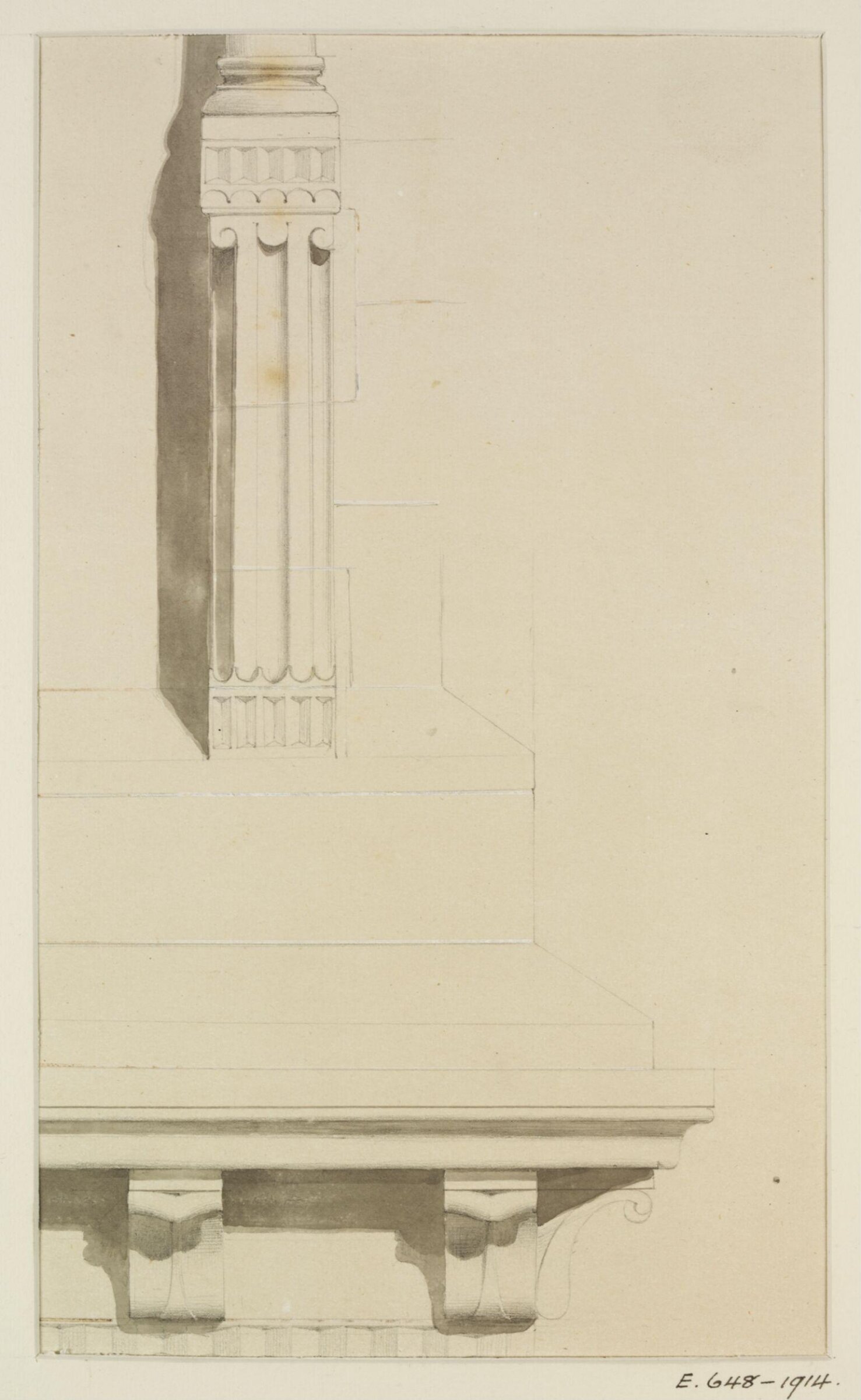 Drawing, Georges Adelmard Bouet, XIX век