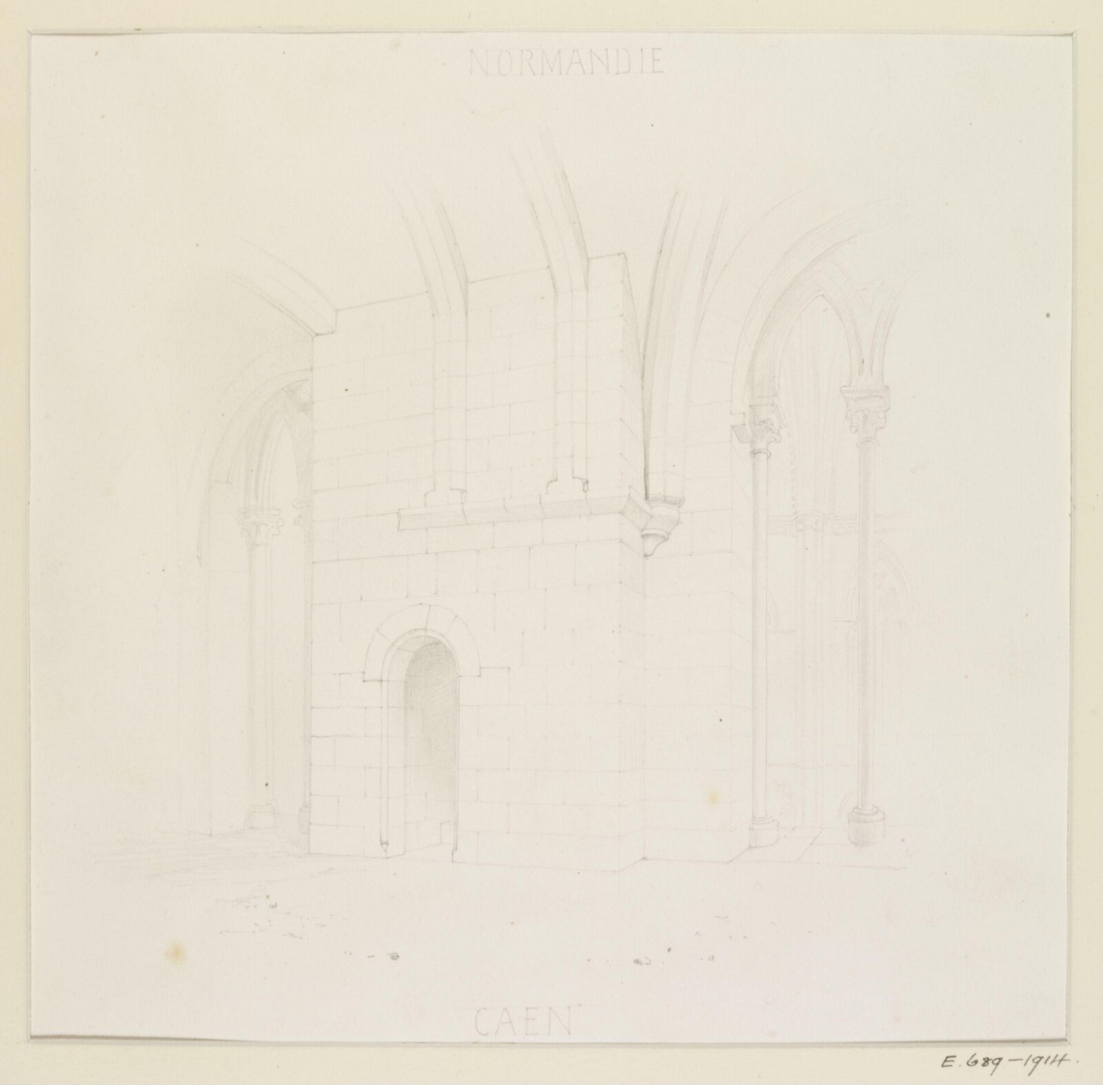 Drawing, Georges Adelmard Bouet, 19th Century