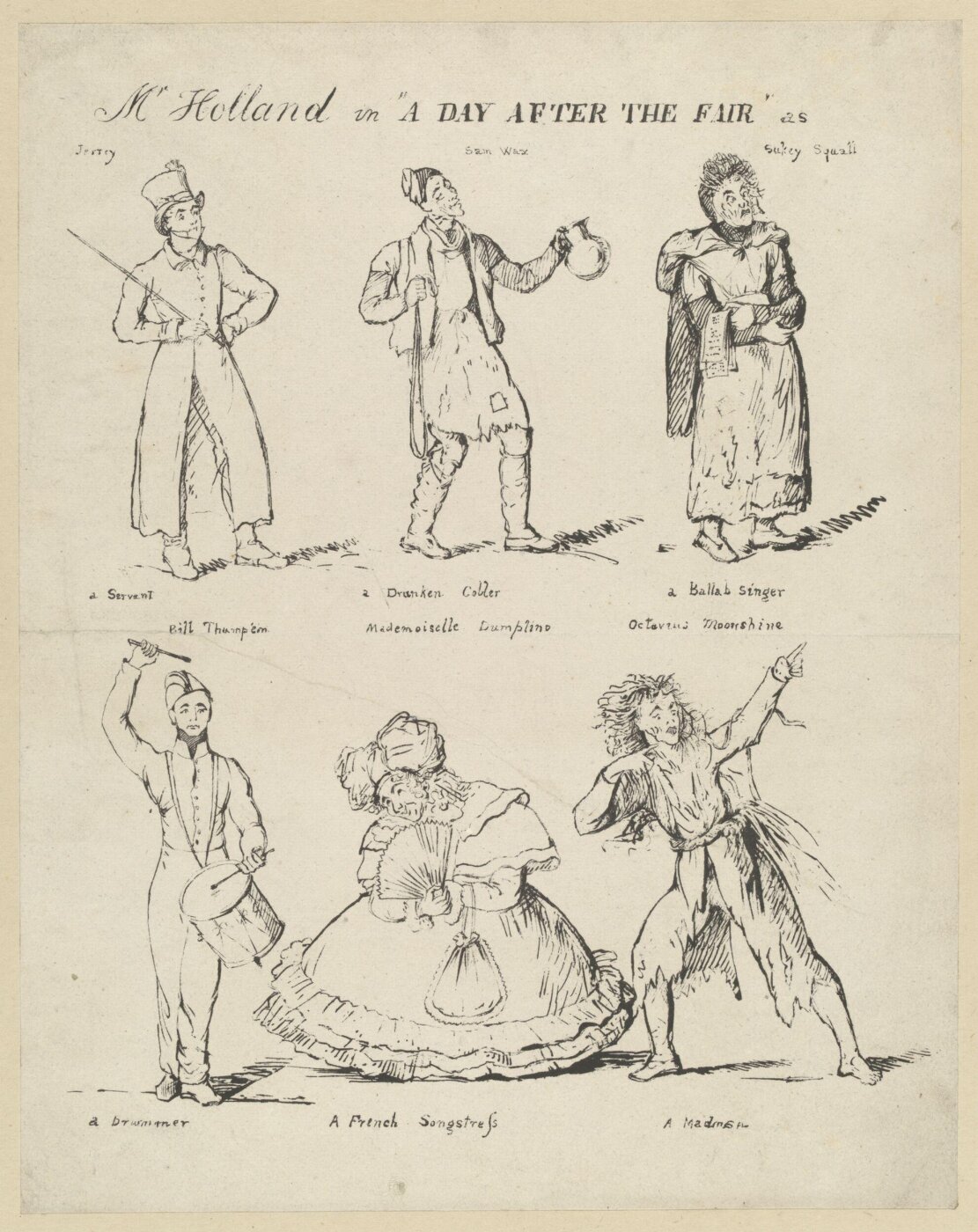 unknown, H Beard Print Collection