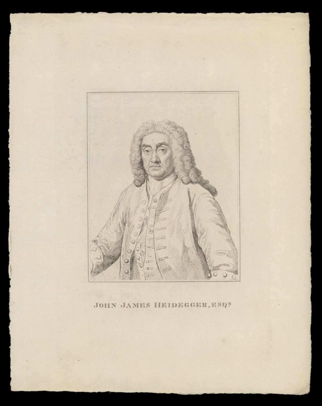 unknown, H Beard Print Collection