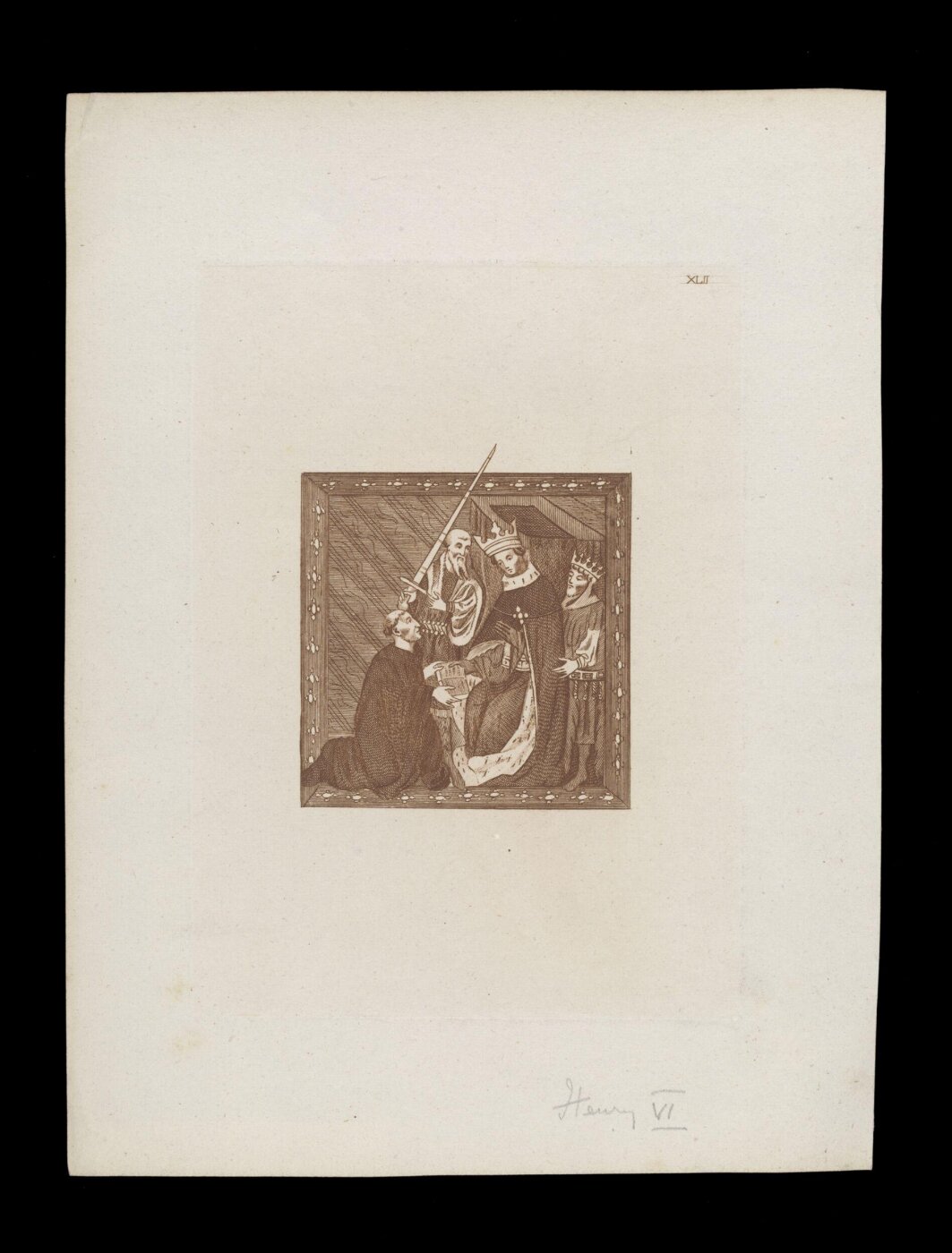 unknown, H Beard Print Collection
