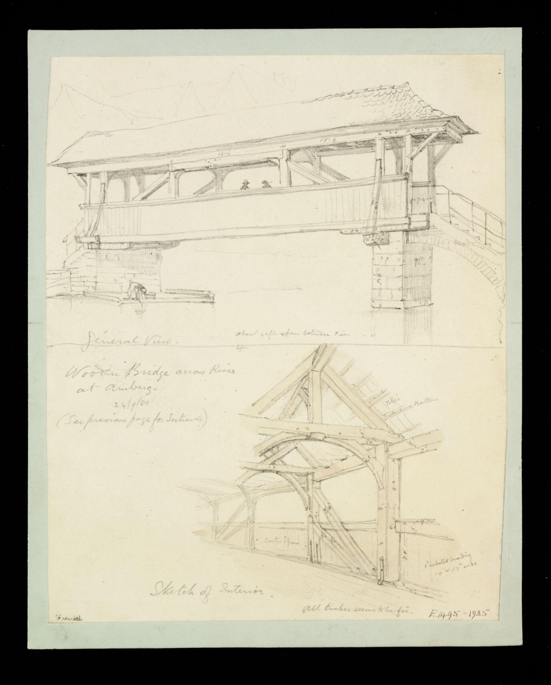 One of 235 drawings of architectural subjects in France, Germany, and Italy, Walter John Nash Millard, 24th September 1881