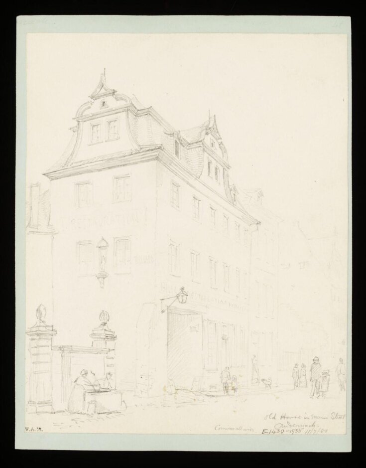 One of 235 drawings of architectural subjects in France, Germany, and Italy top image