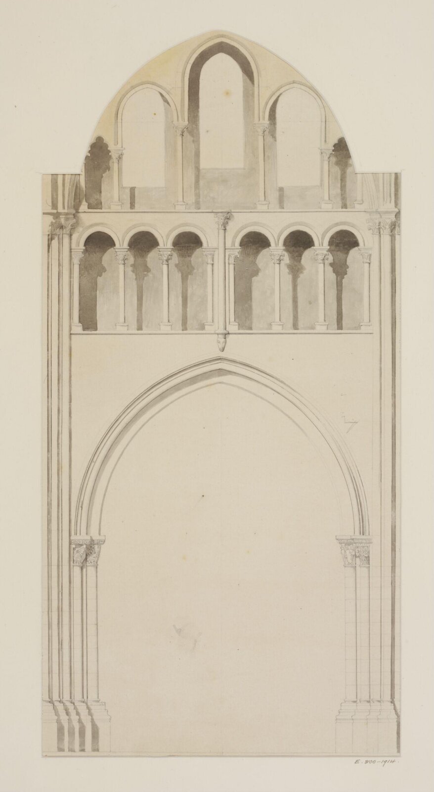 Drawing, Georges Adelmard Bouet, 19th Century