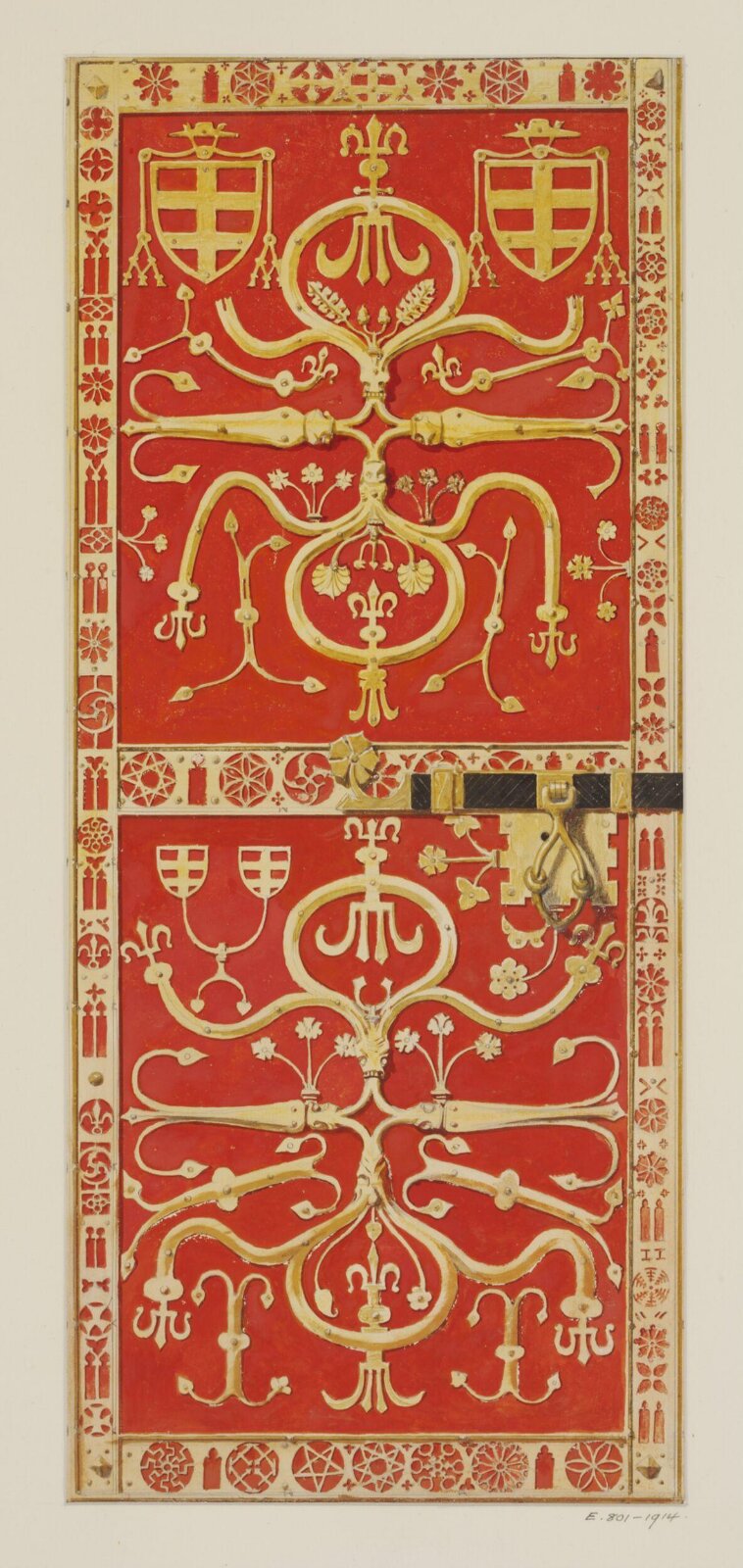 Drawing, Georges Adelmard Bouet, XIX век