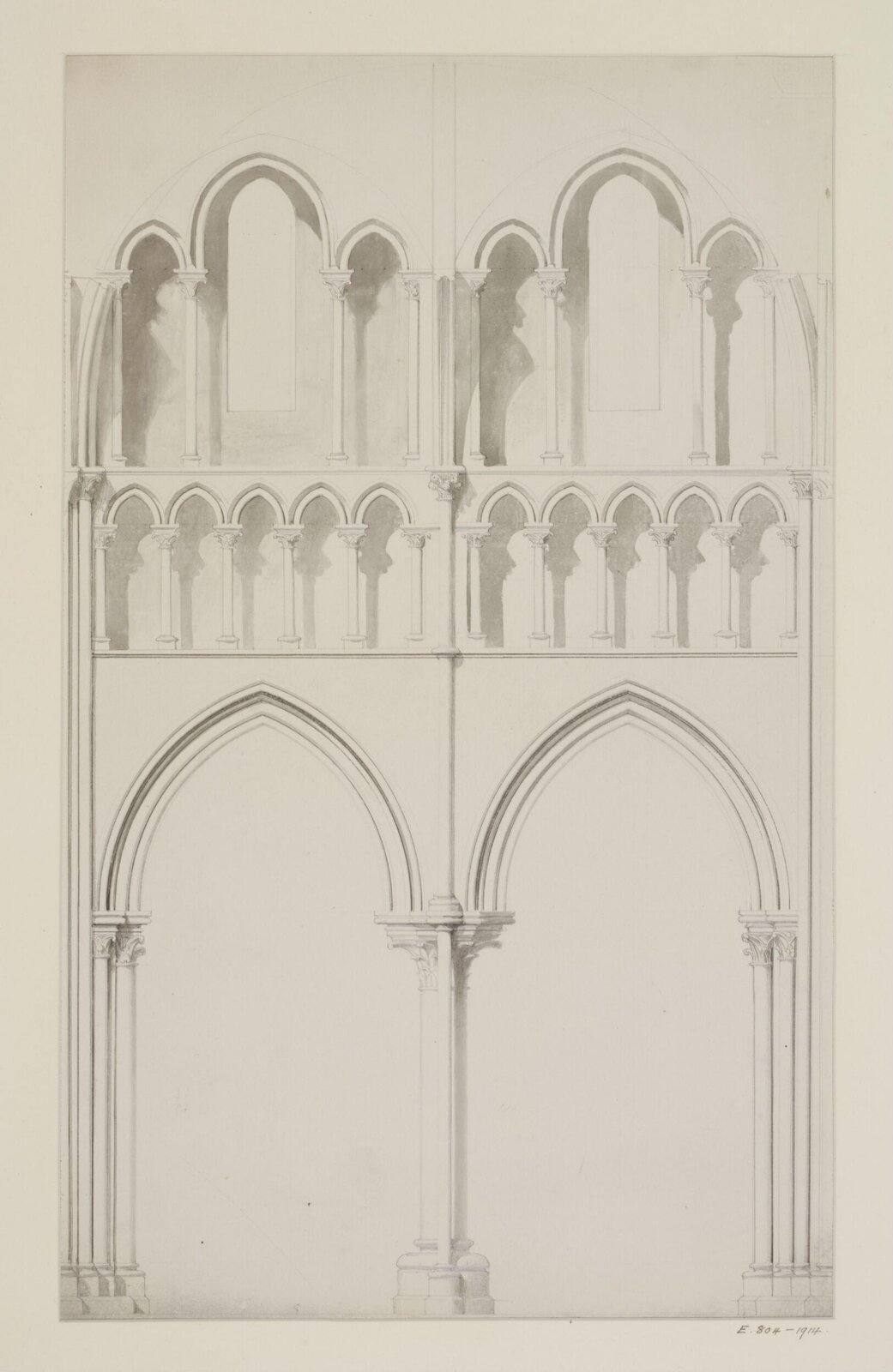 Drawing, Georges Adelmard Bouet, 19th Century