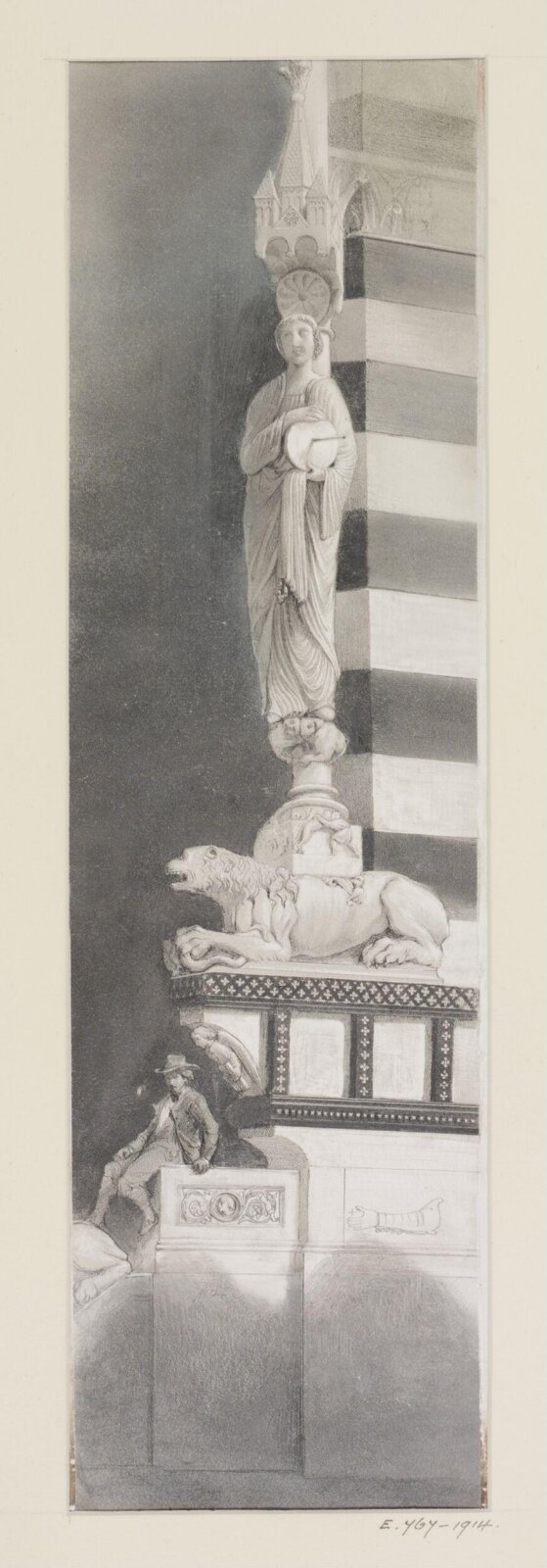 Drawing, Georges Adelmard Bouet, 19th Century