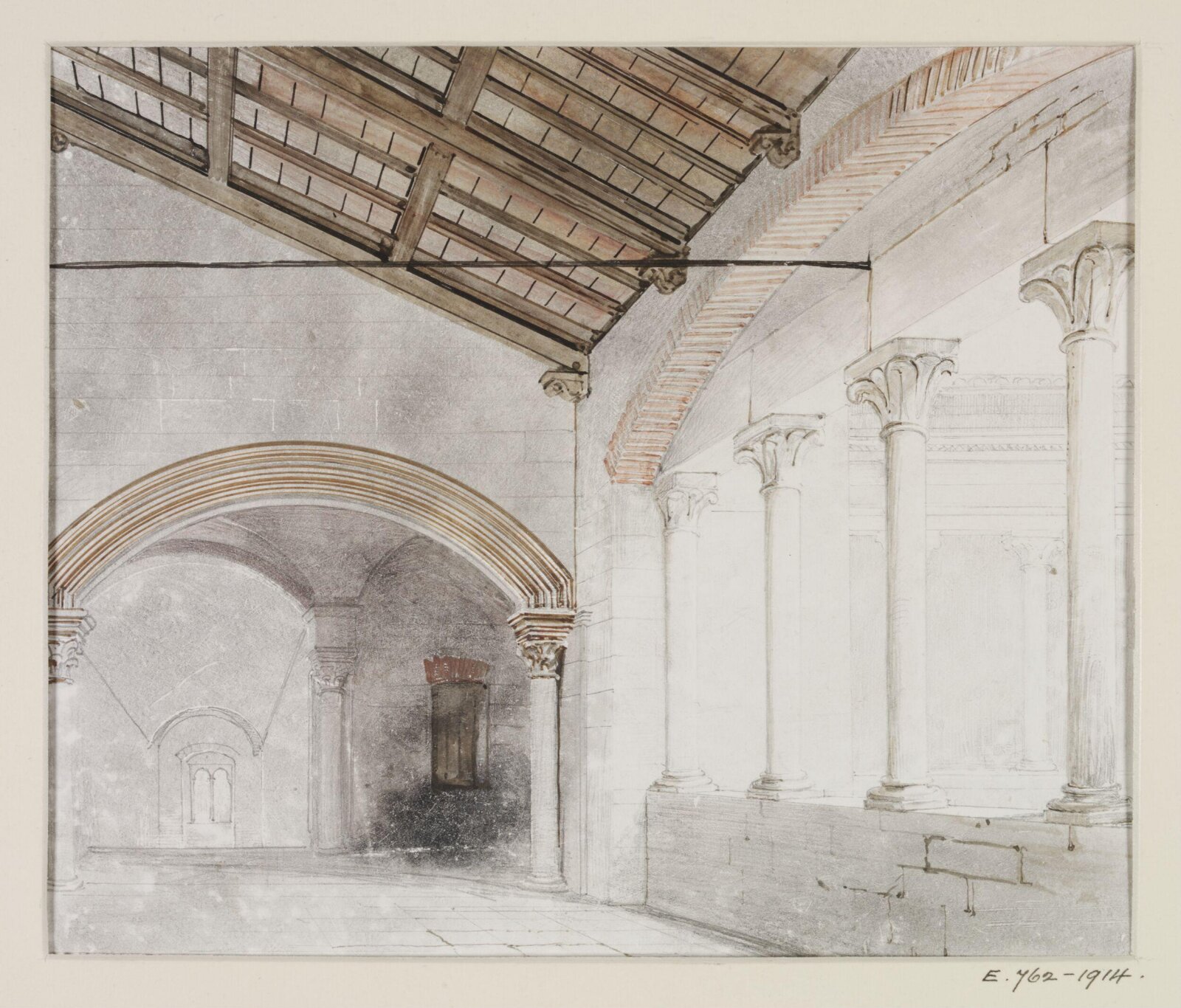 Drawing, Georges Adelmard Bouet, 19th Century