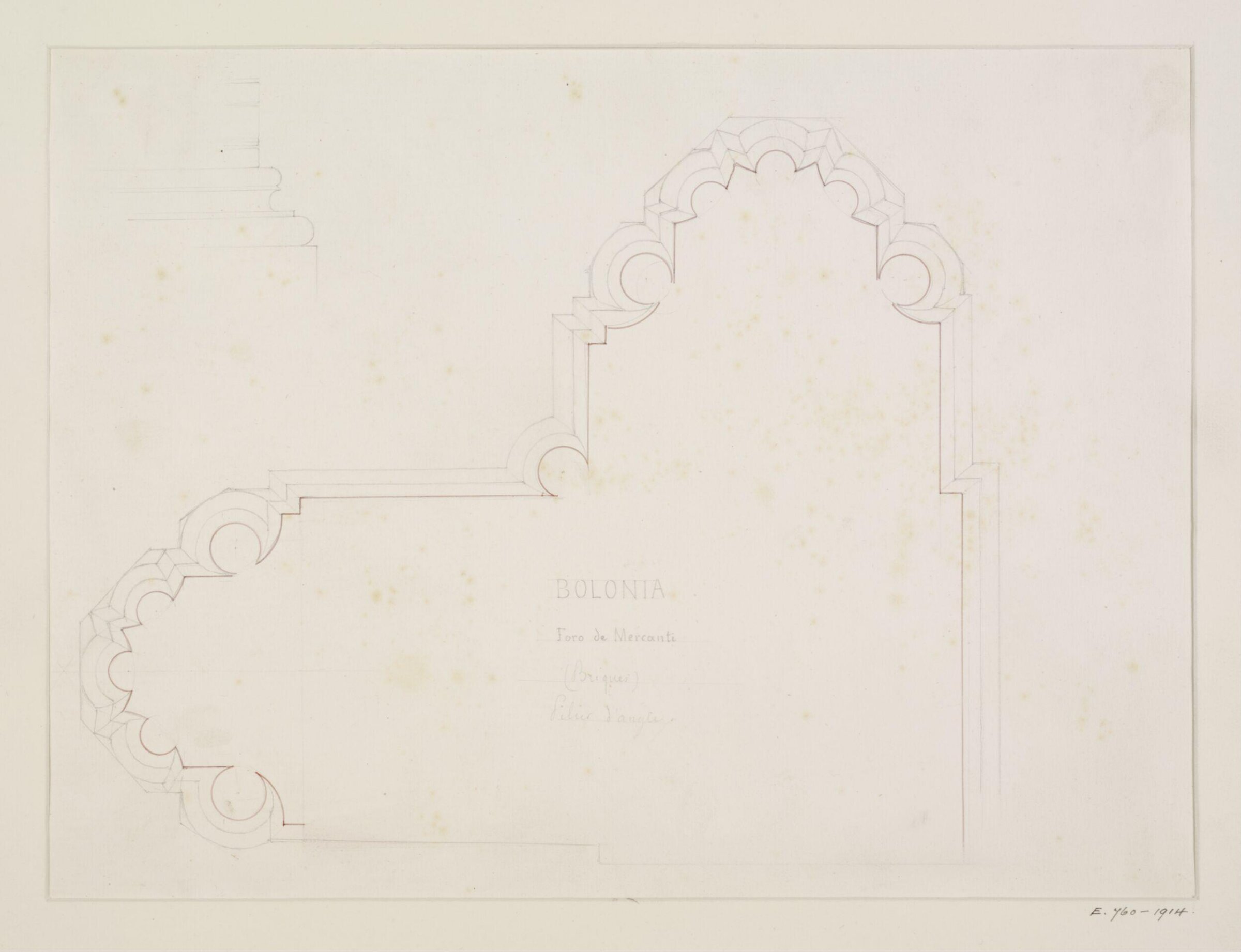 Drawing, Georges Adelmard Bouet, XIX век