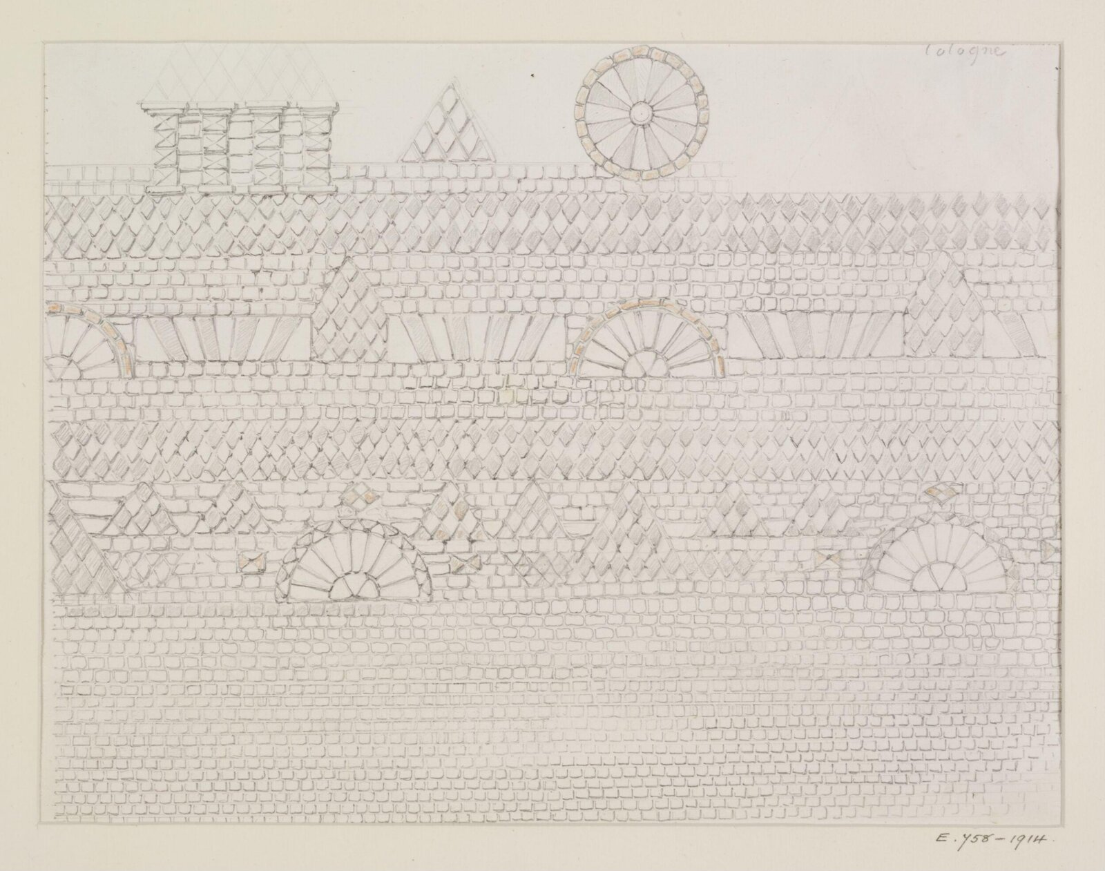 Drawing, Georges Adelmard Bouet, XIX век
