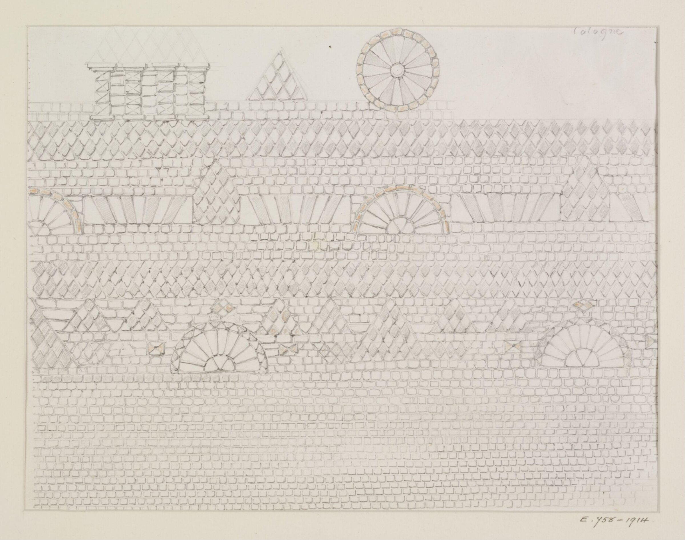 Drawing, Georges Adelmard Bouet, XIX век