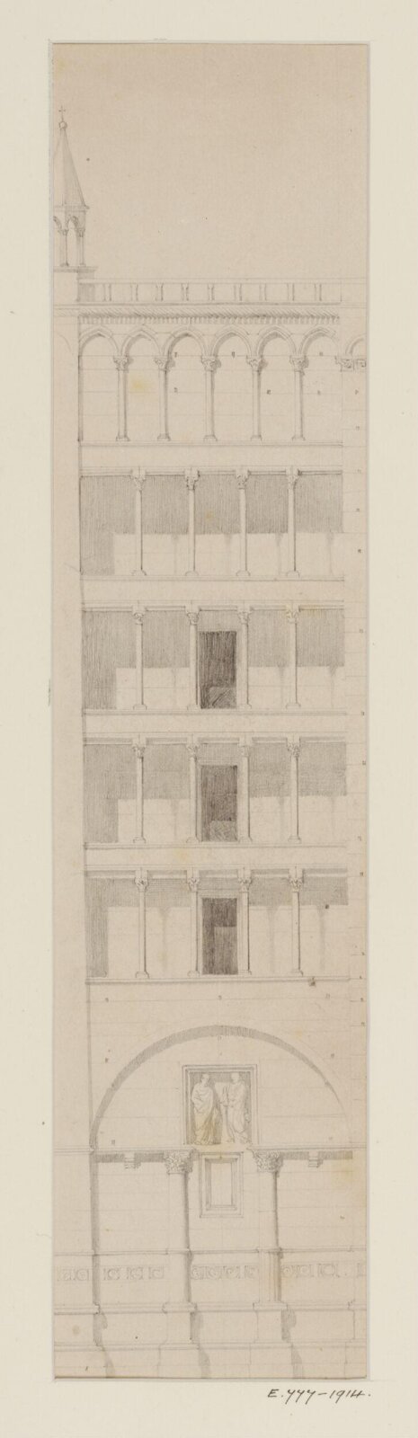 Drawing, Georges Adelmard Bouet, 19th Century