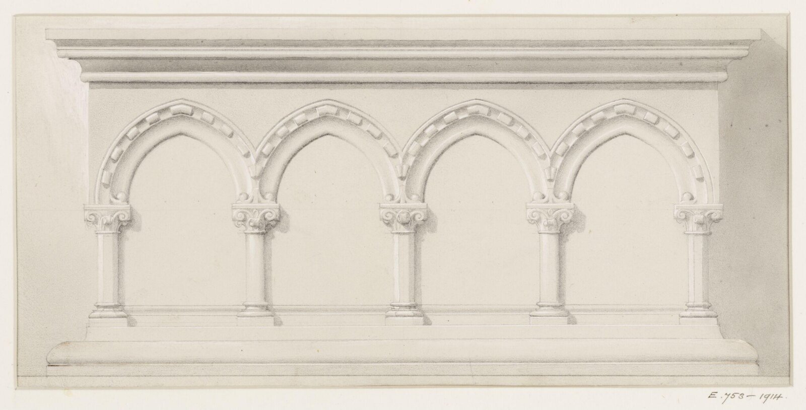 Drawing, Georges Adelmard Bouet, XIX век