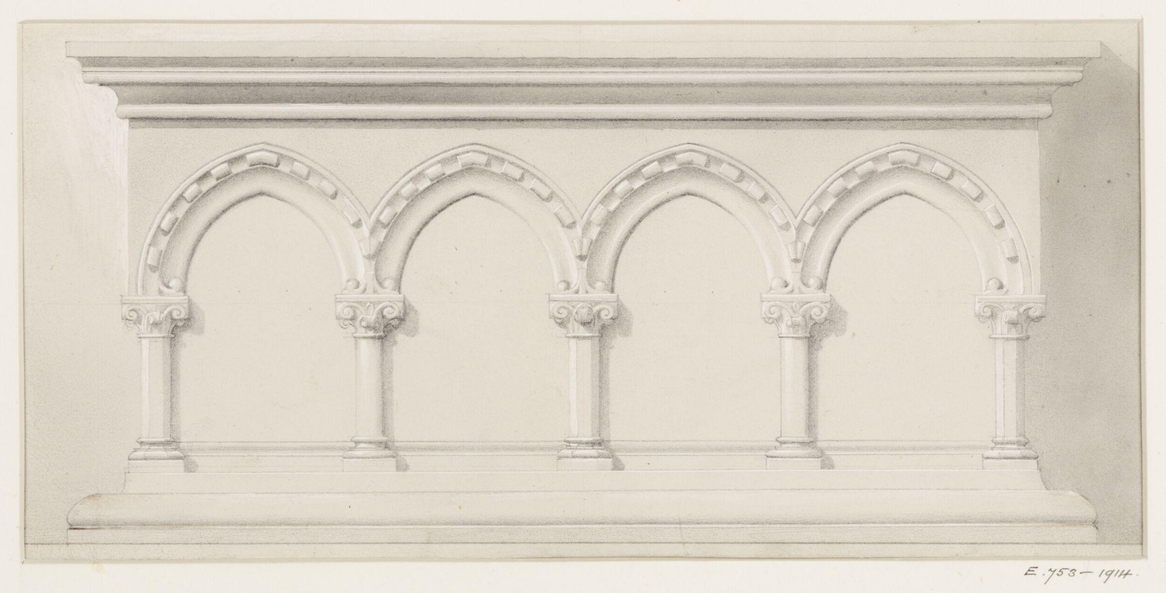 Drawing, Georges Adelmard Bouet, XIX век