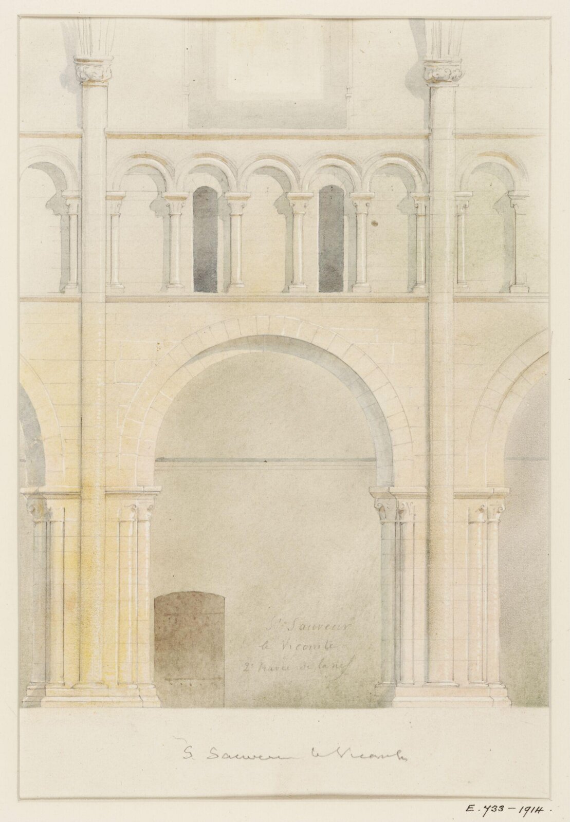 Drawing, Georges Adelmard Bouet, 19th Century