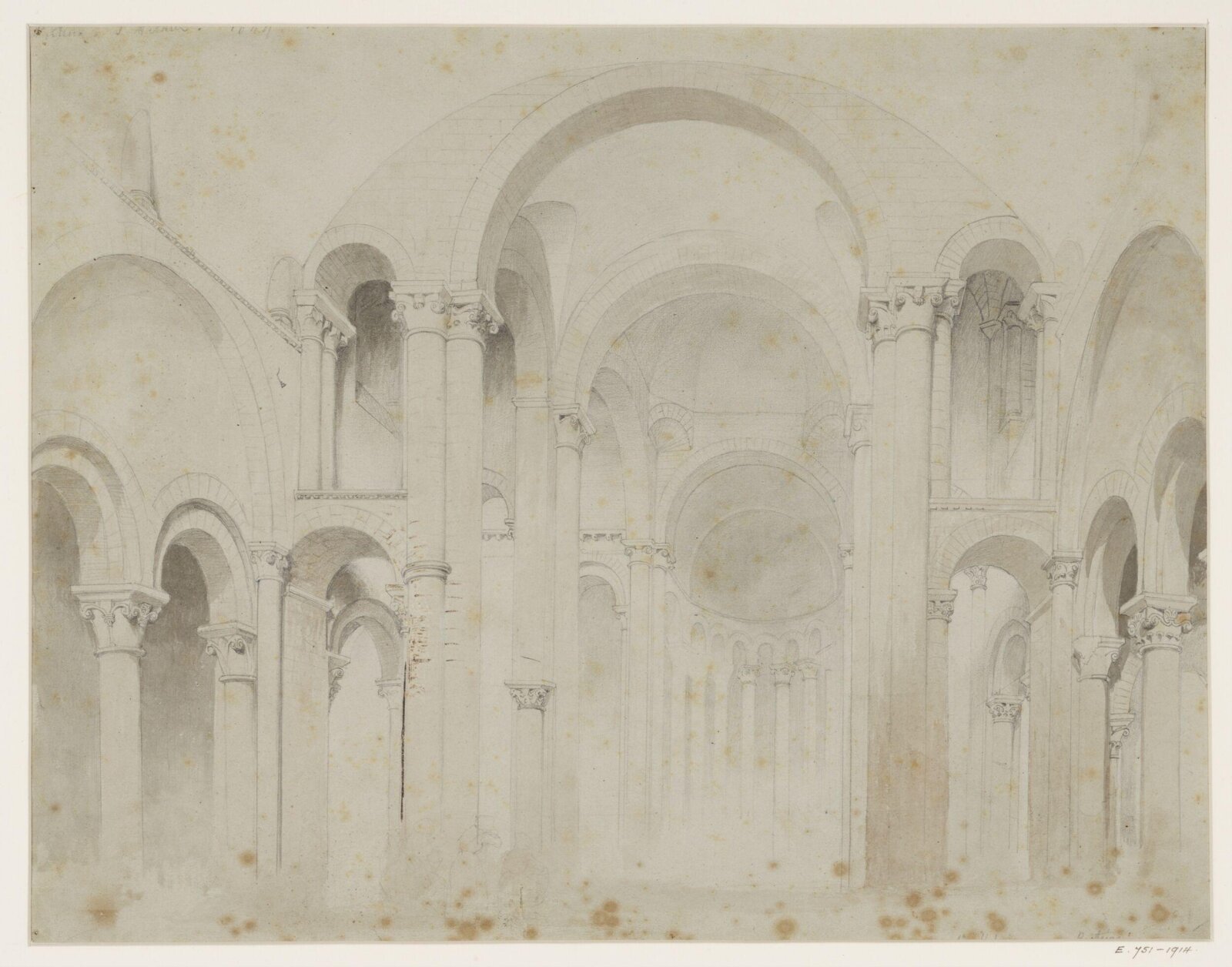 Drawing, Georges Adelmard Bouet, 19th Century