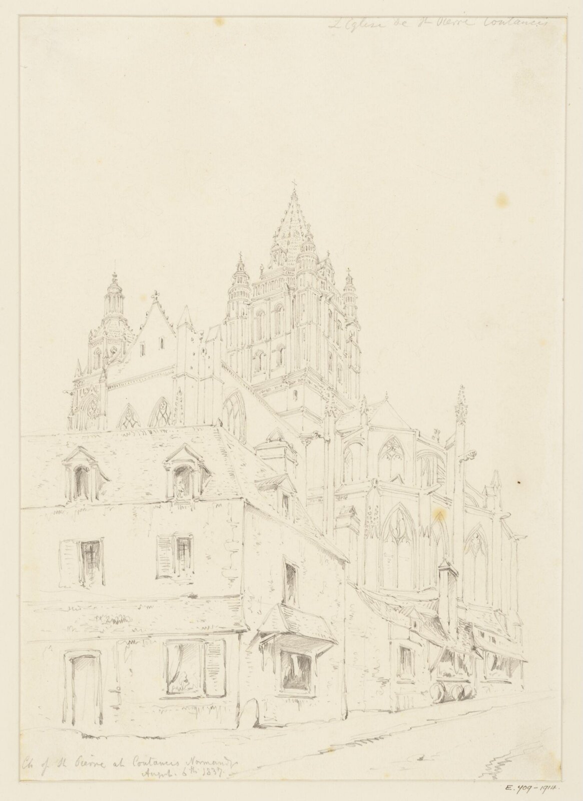 Drawing, Georges Adelmard Bouet, 06/08/1837
