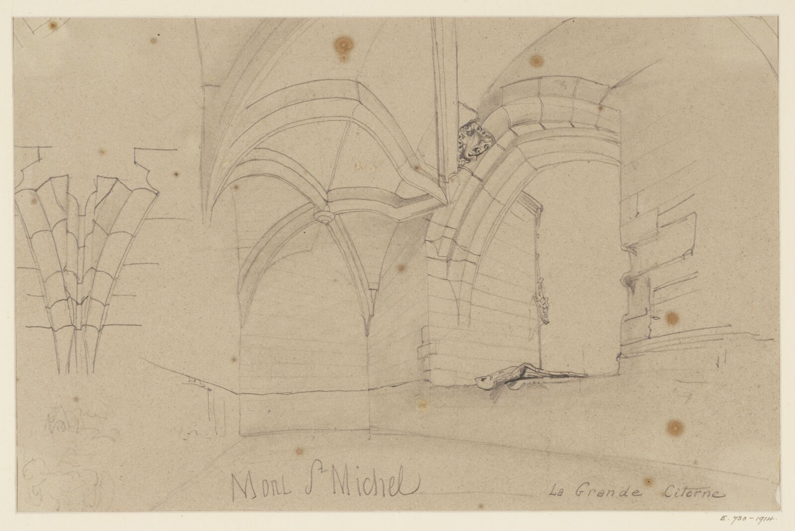 Drawing, Georges Adelmard Bouet, XIX век