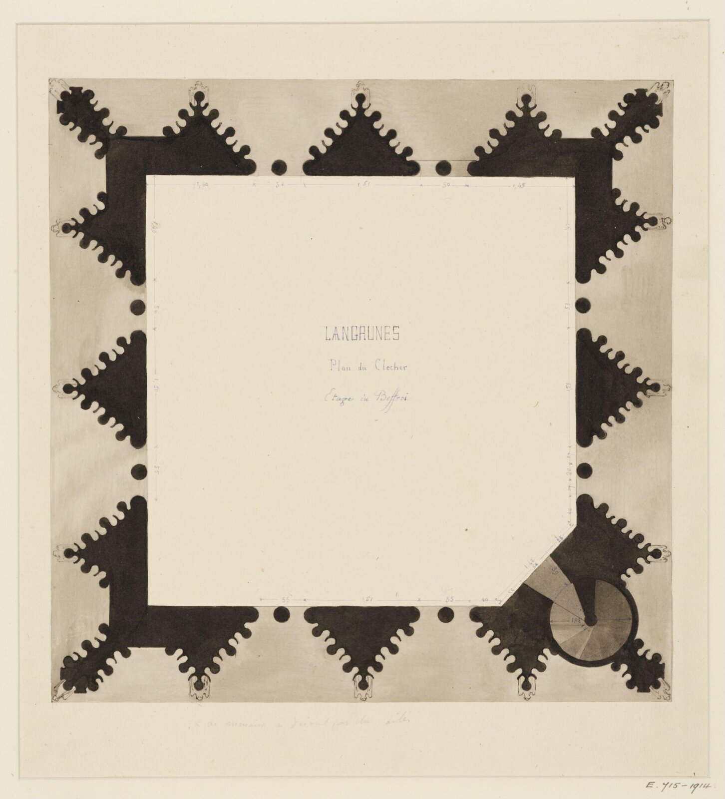 Drawing, Georges Adelmard Bouet, 19th Century