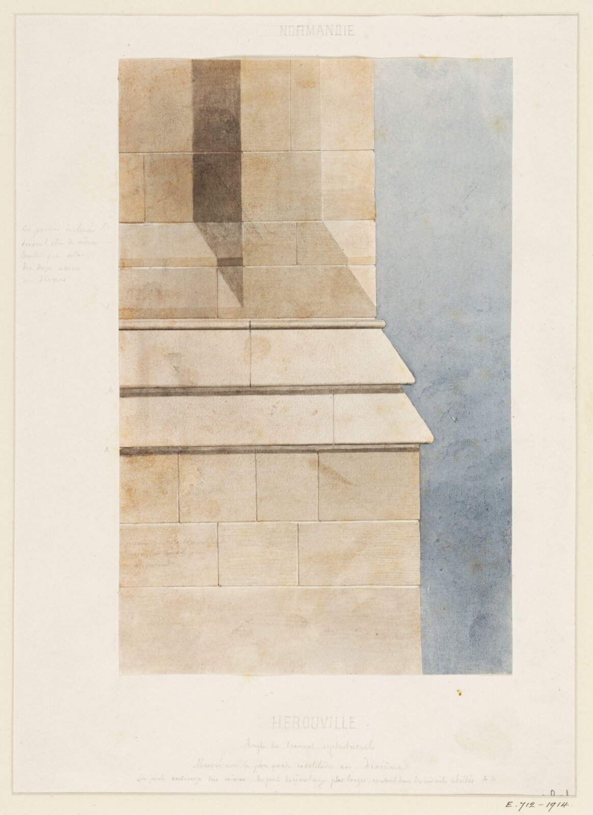 Drawing, Georges Adelmard Bouet, XIX век