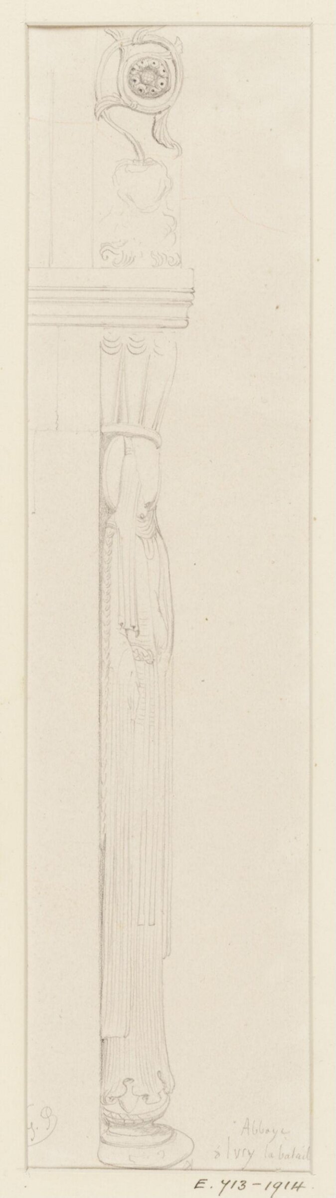 Drawing, Georges Adelmard Bouet, XIX век