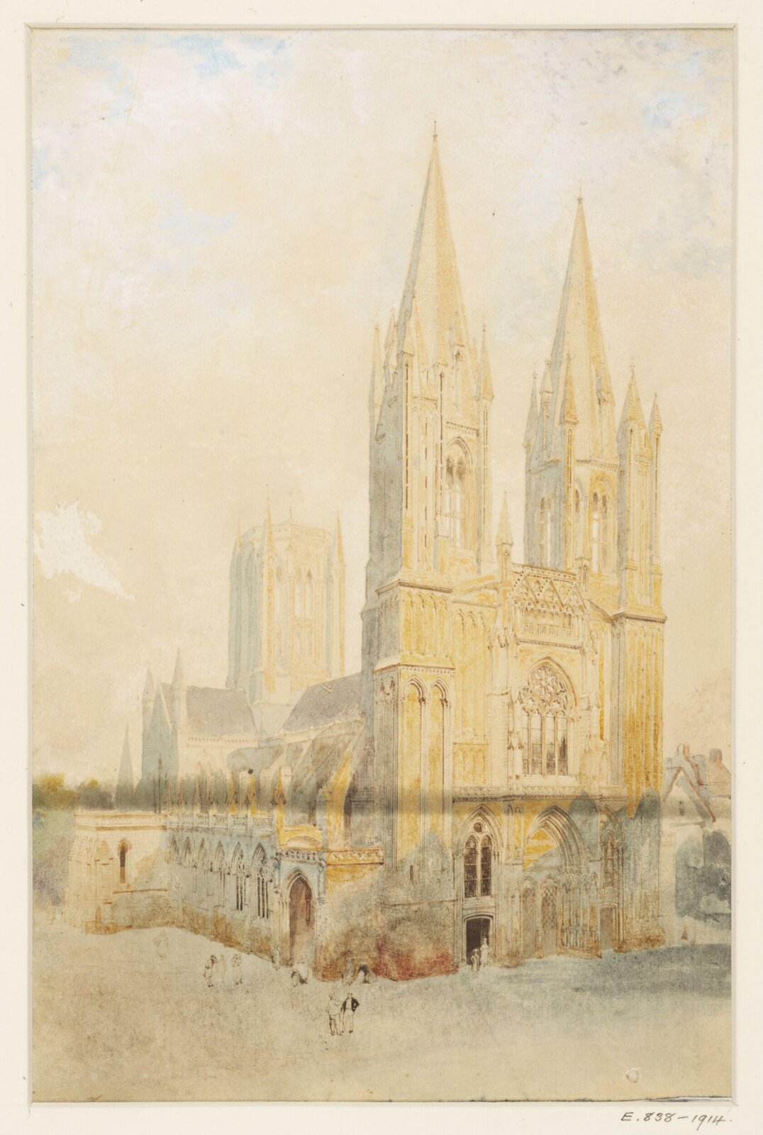 Drawing, Georges Adelmard Bouet, XIX век