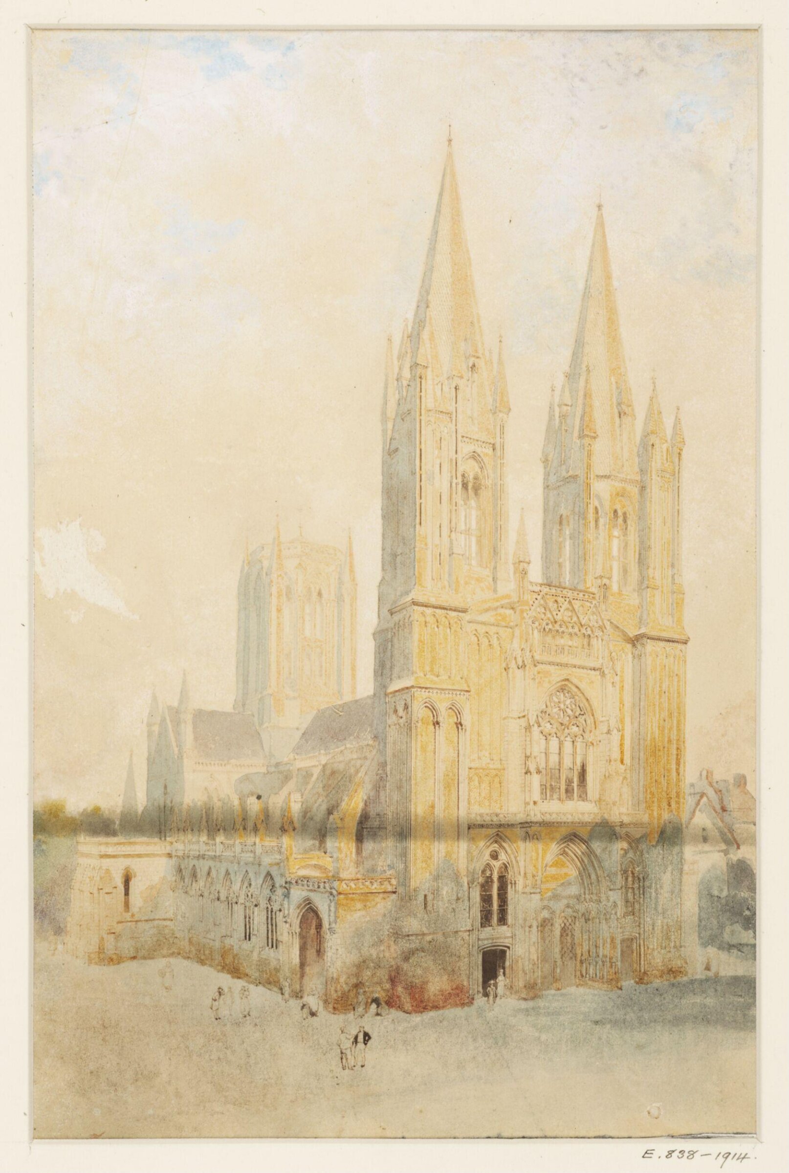 Drawing, Georges Adelmard Bouet, XIX век