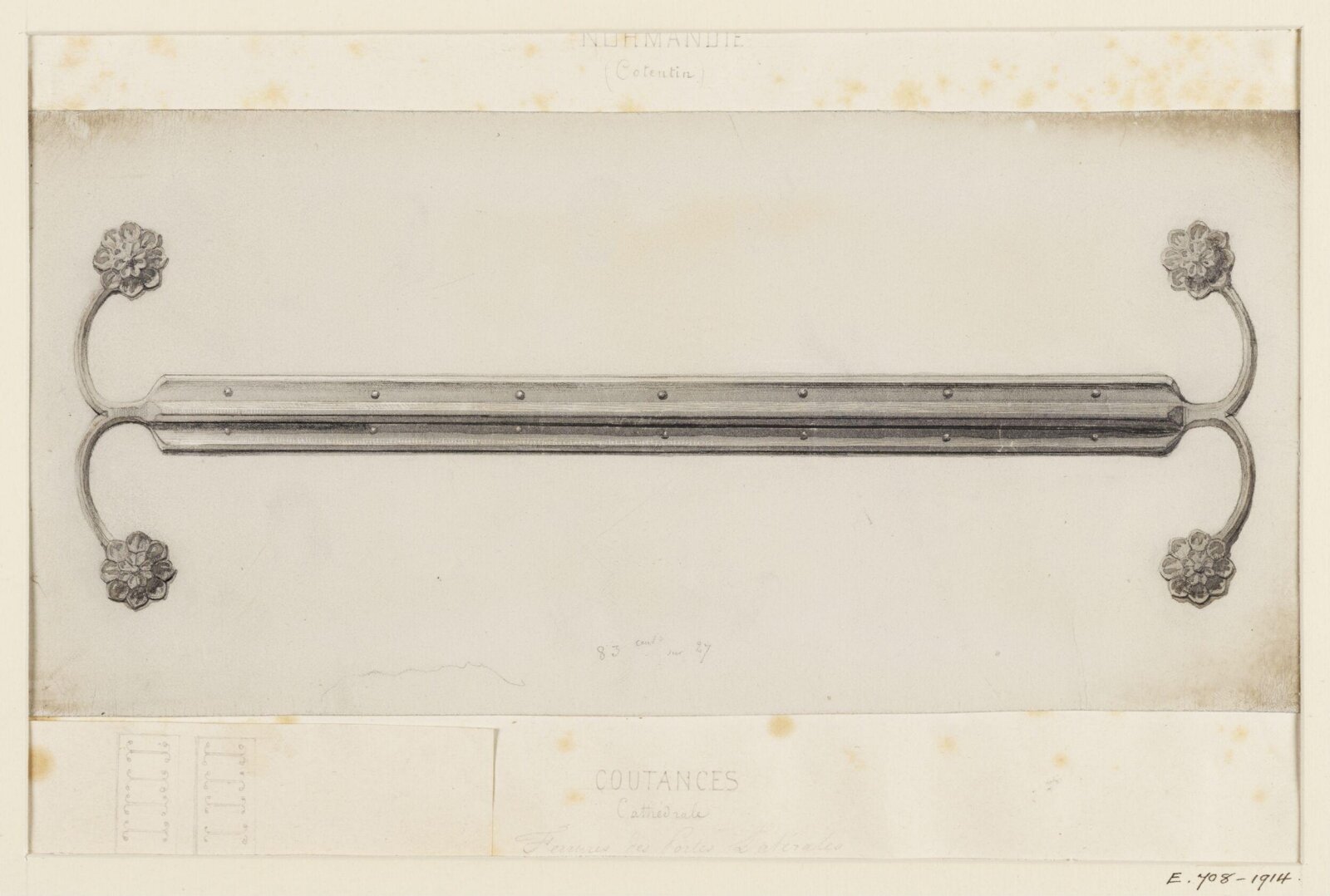 Drawing, Georges Adelmard Bouet, 19th Century