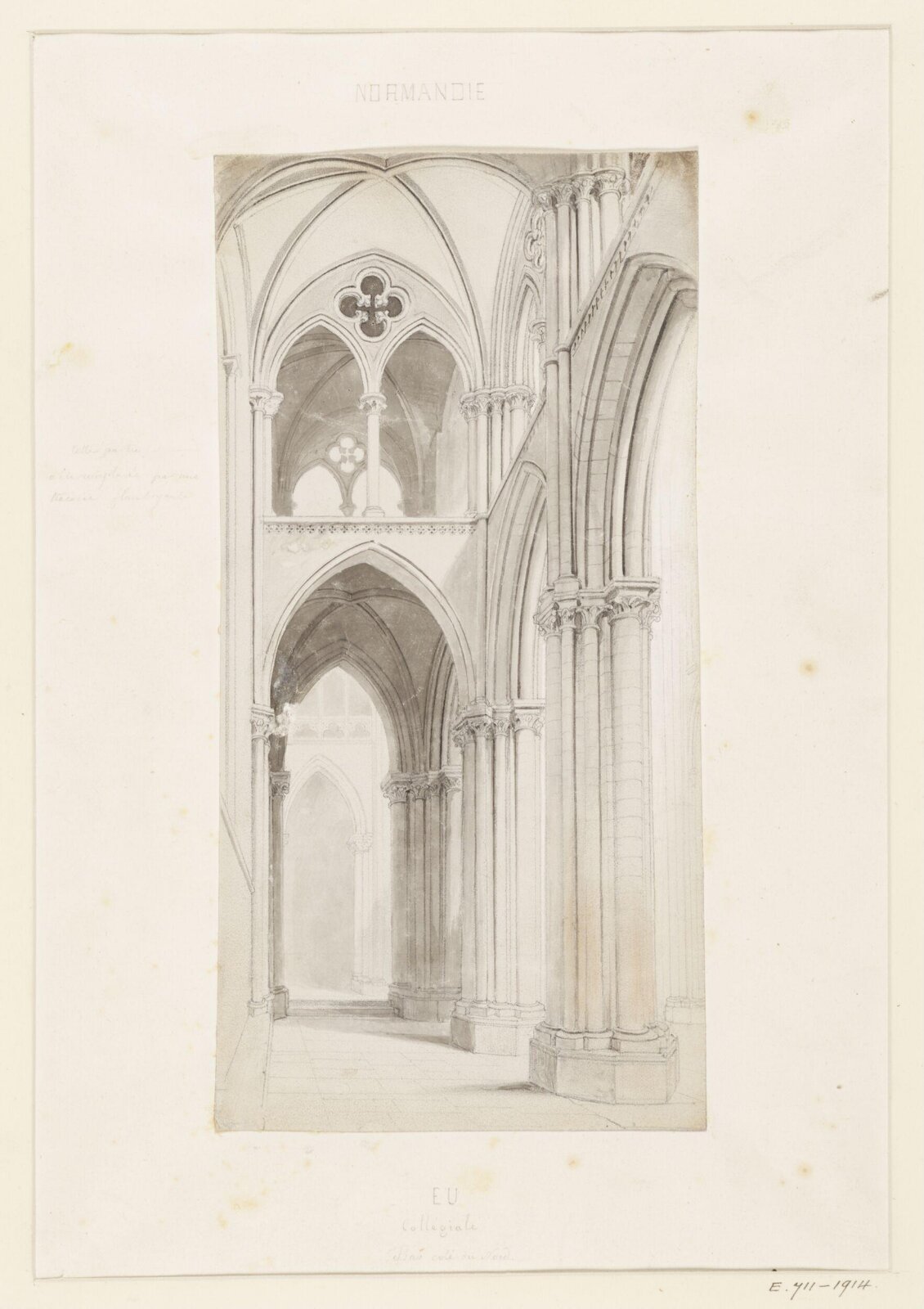 Drawing, Georges Adelmard Bouet, XIX век