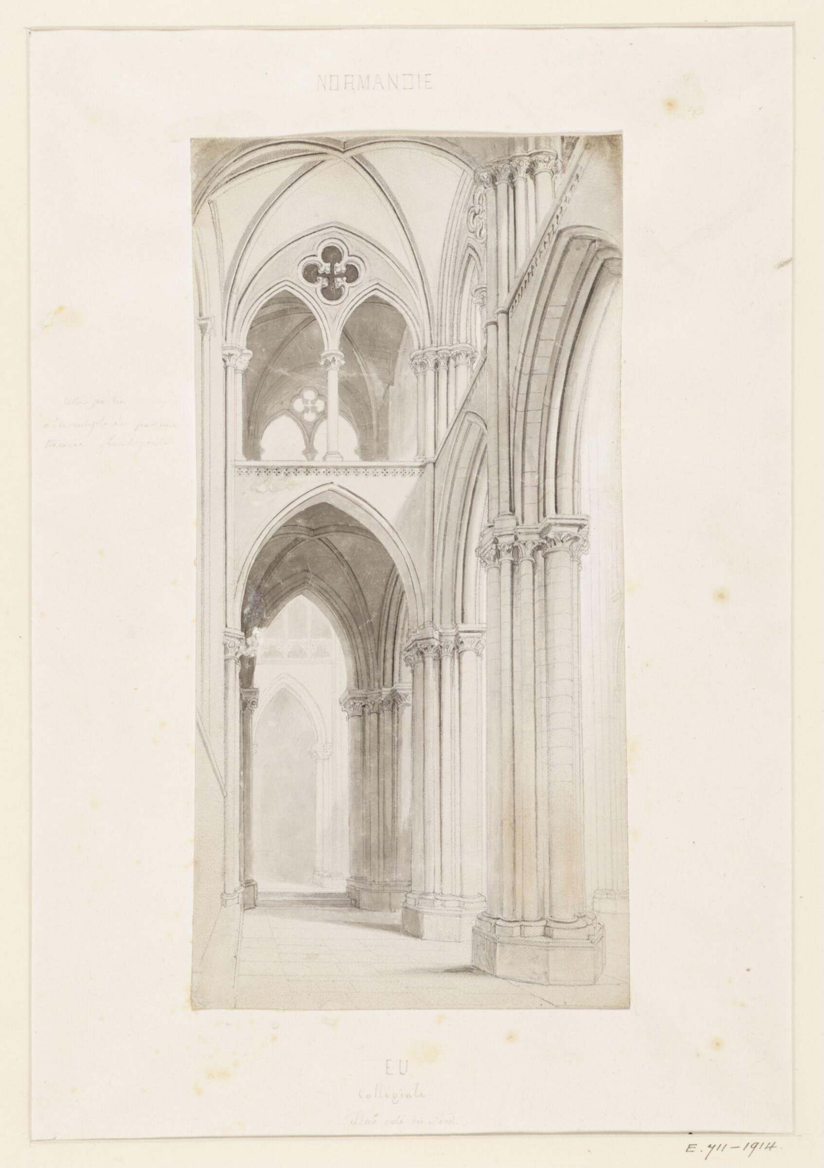 Drawing, Georges Adelmard Bouet, XIX век