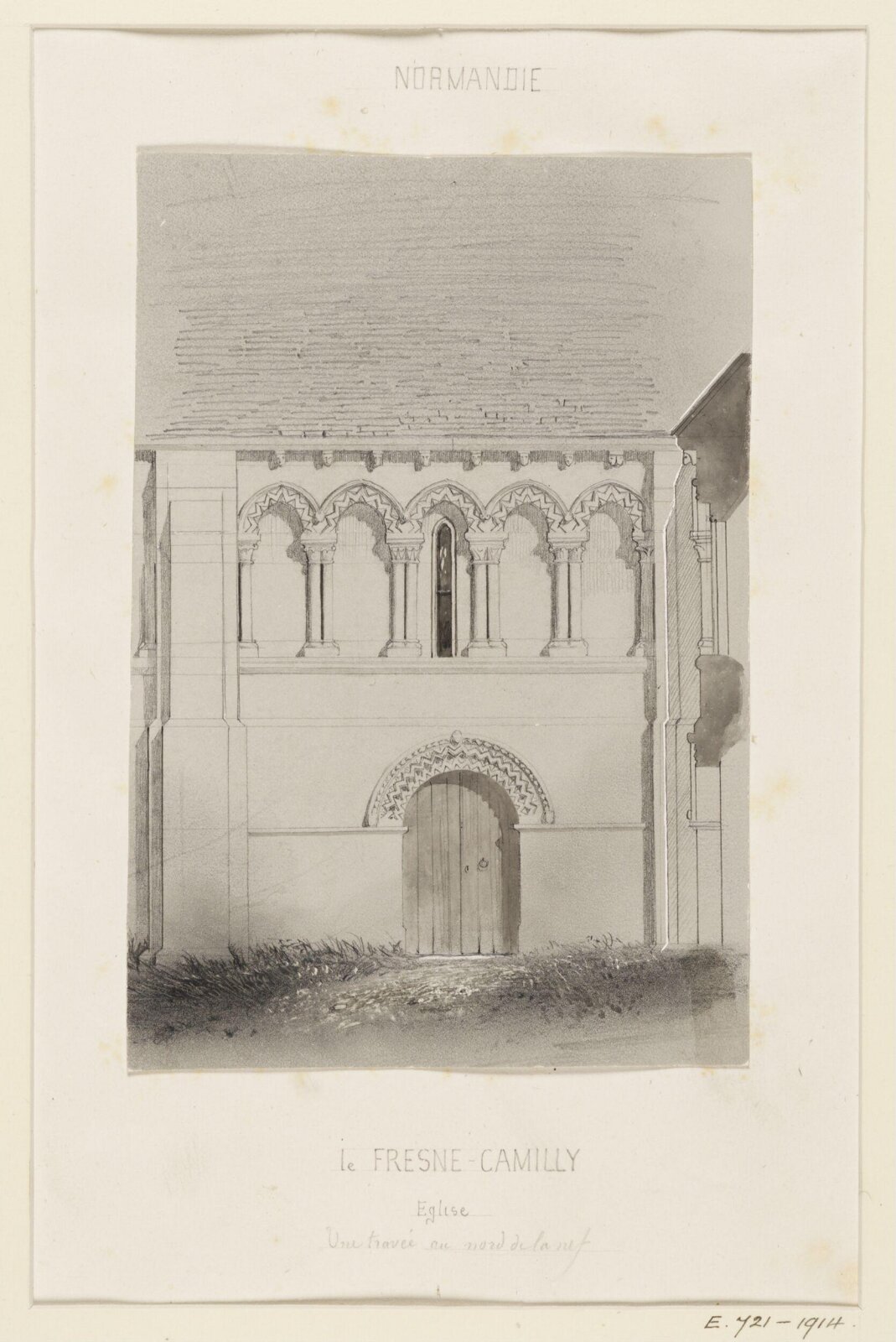 Drawing, Georges Adelmard Bouet, XIX век