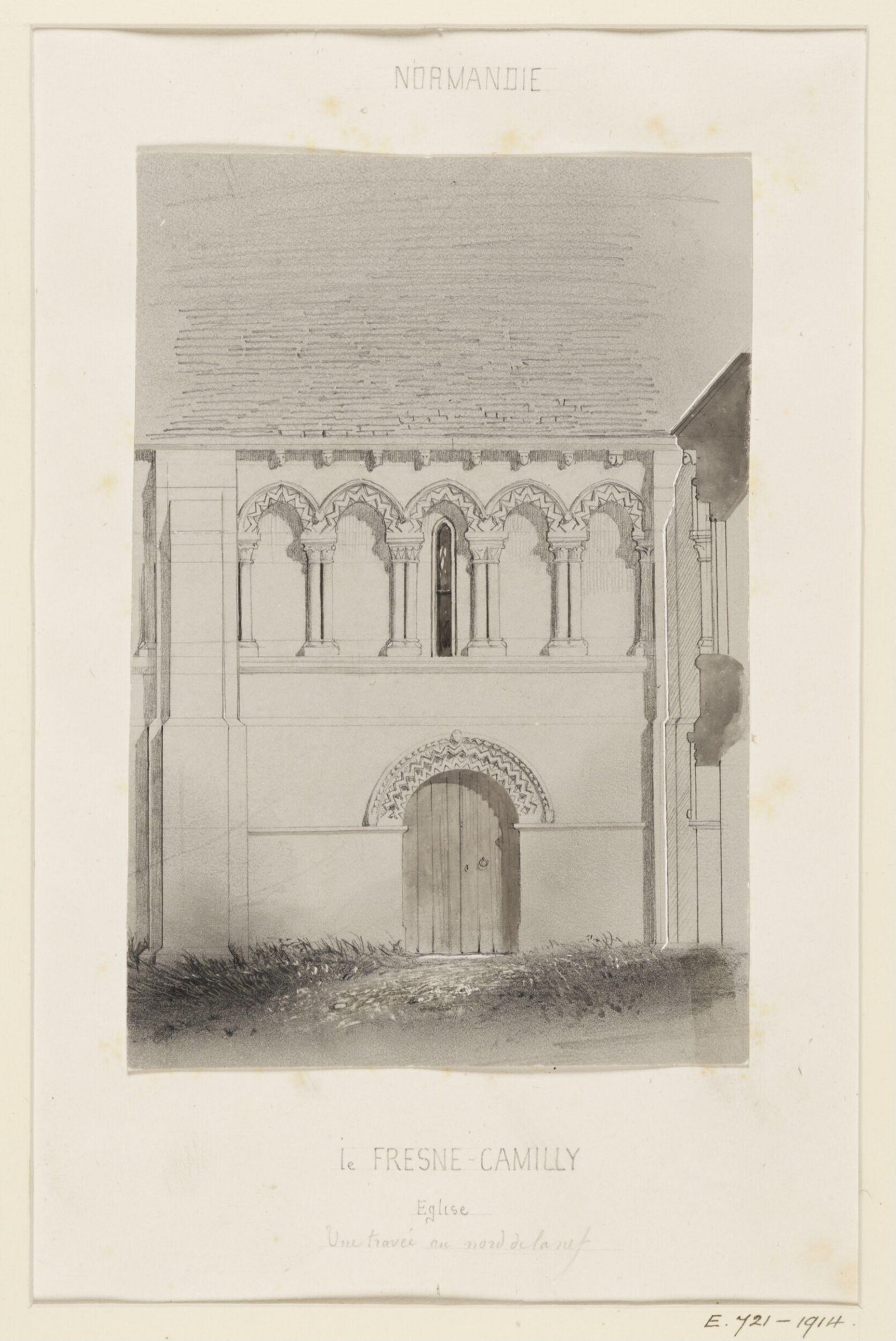 Drawing, Georges Adelmard Bouet, XIX век