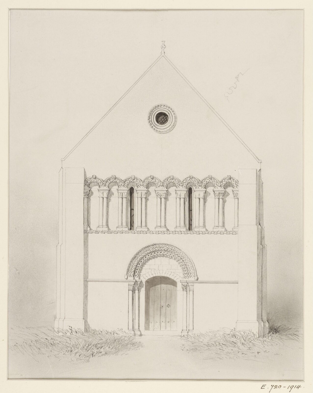 Drawing, Georges Adelmard Bouet, 19th Century