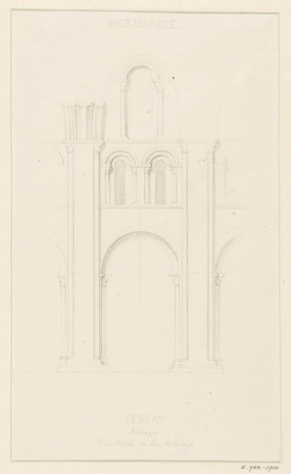 Drawing, Georges Adelmard Bouet, 19th Century