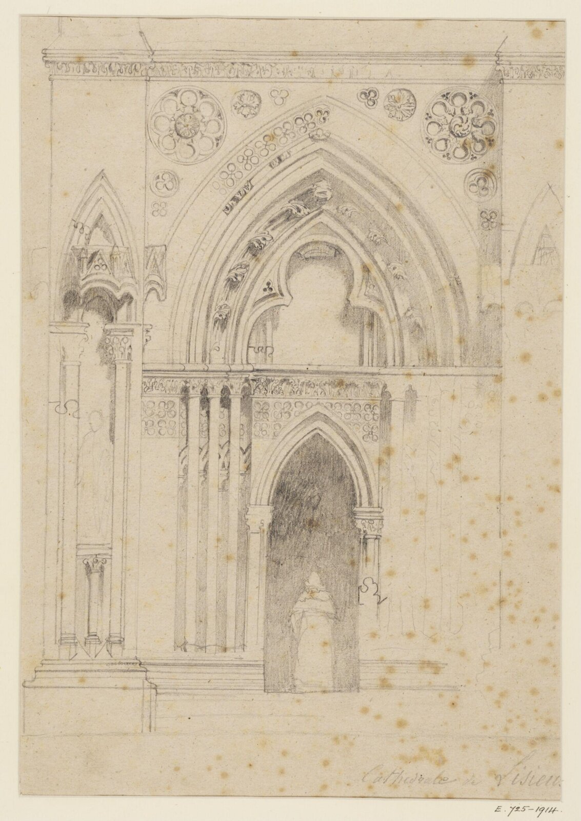 Drawing, Georges Adelmard Bouet, XIX век