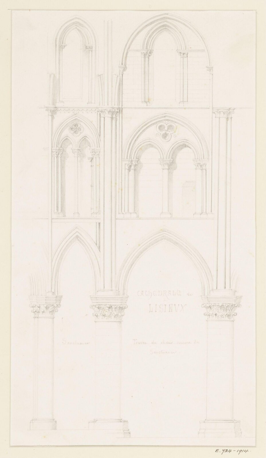 Drawing, Georges Adelmard Bouet, 19th Century